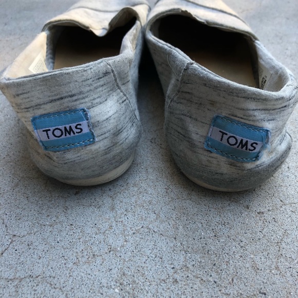 Toms espadrille Women’s size 7.5 heather grey - Picture 2 of 5